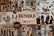 Abstract BUNDLE 10 in 1, an Animal Illustration by EasyArt (Thumbnail 1 of 11)