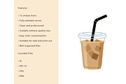 Coffee Vector Icons Pack, a Food Illustration by vectorstank (Thumbnail 2 of 3)