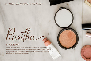 Sathela - Handwritten Font