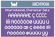 Big Foot font, a Font by weknow (Thumbnail 8 of 8)