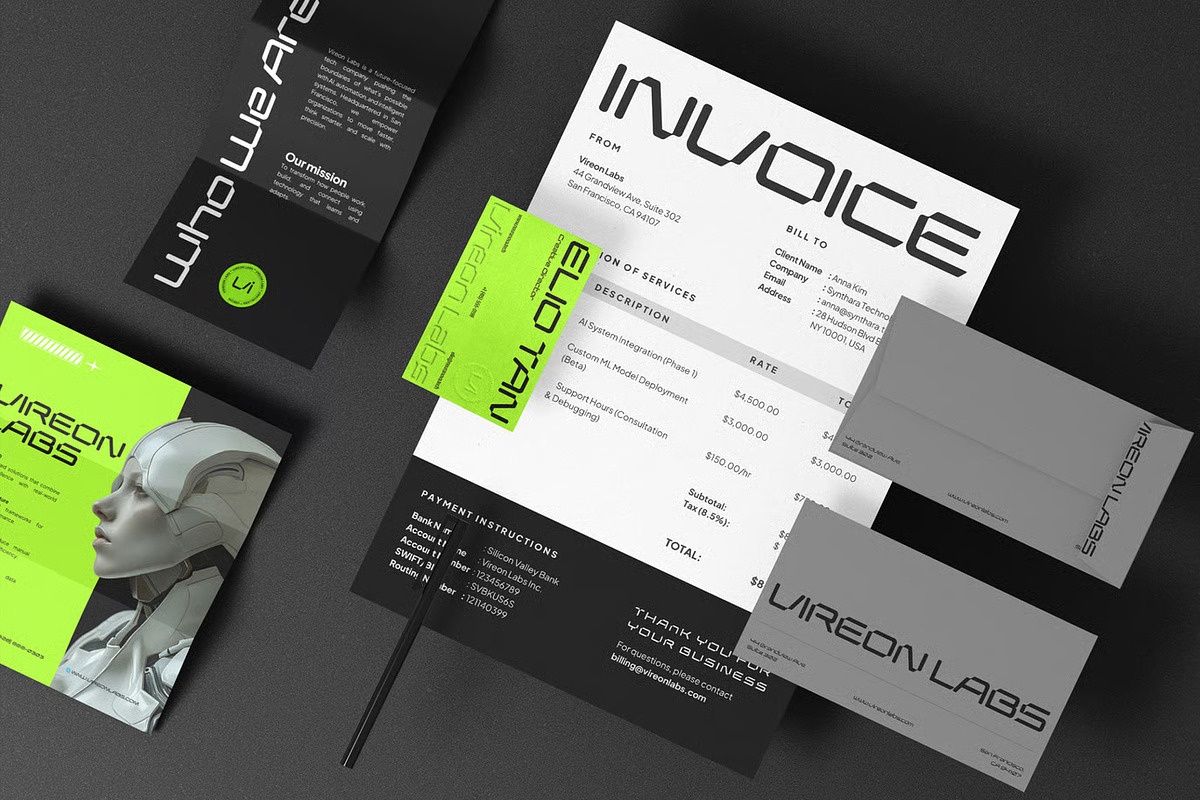 Neuroxa - Modern Futuristic Font, a Sans Serif Font by Brand Earth (Photo 7 of 7)