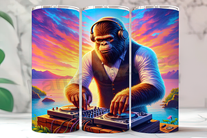 DJ Bigfoot Party TumblerA, a Background Photo by LamanAzalea