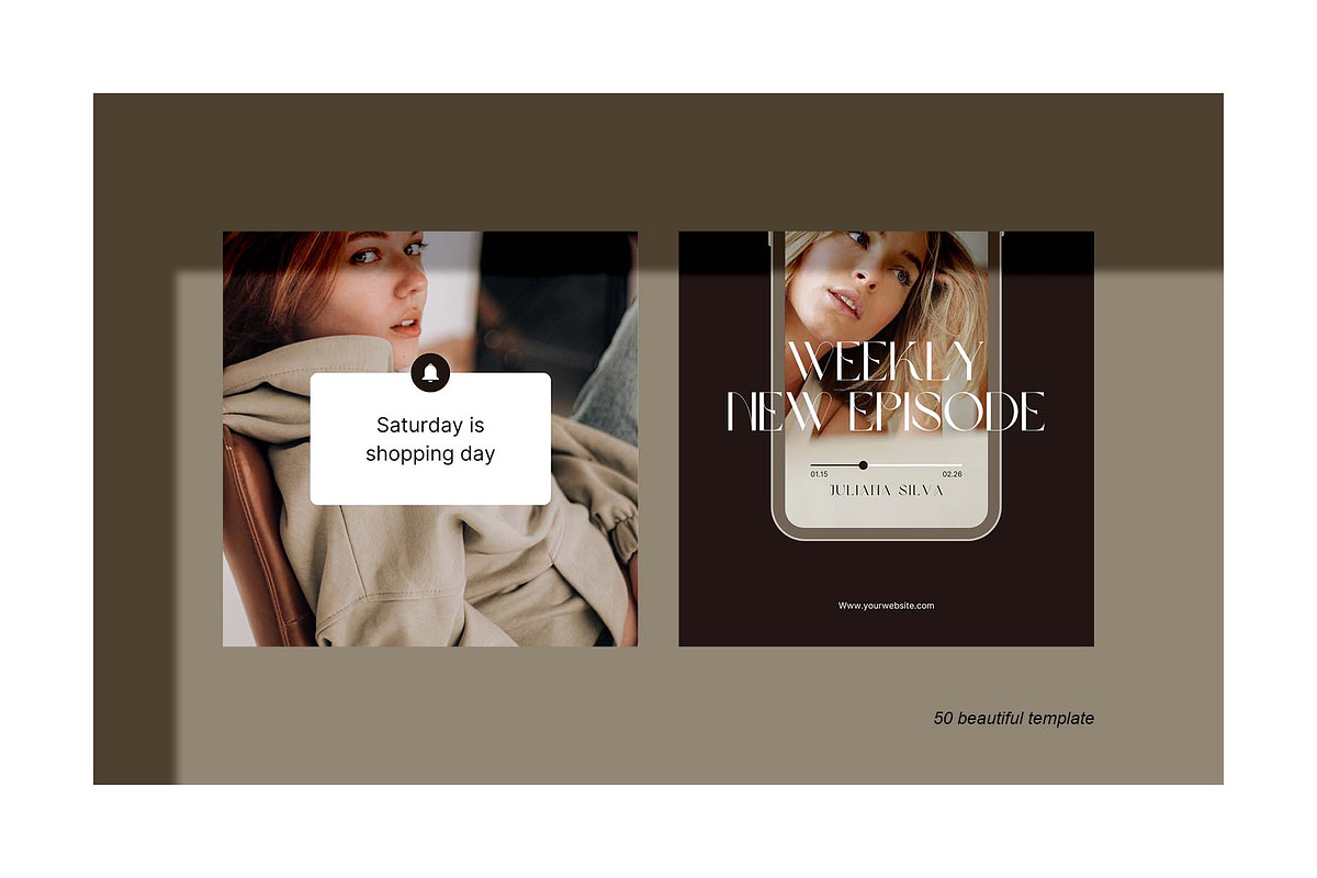Fashion Creator Canva Instagram Post, a Social Media Template by Angkalimabelas (Photo 5 of 5)