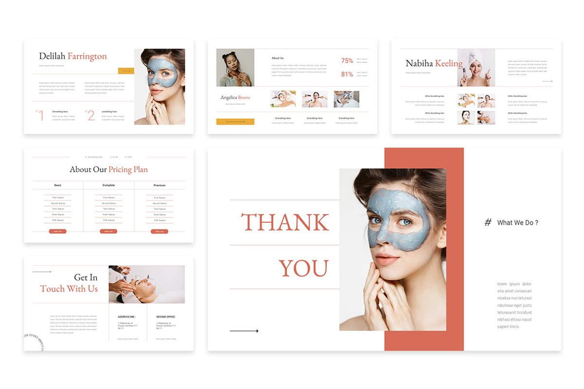Charmy - Beauty Keynote Template, a Presentation Template by Design Persona (Photo 5 of 5)