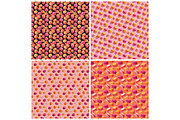 Pink & Orange Macarons Patterns, an Illustration by DreamPrint404 (Thumbnail 3 of 5)