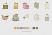 Kitchen & Cooking Icon Set, an Icon by NatalieArtShop (Thumbnail 14 of 15)