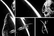 Thunder satan | T-shirt design, an Illustration by Design by sebrodbrick (Thumbnail 1 of 2)