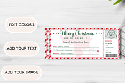 Christmas Plane Boarding Pass, a Card Template by YasdeyDesigns (Thumbnail 6 of 8)