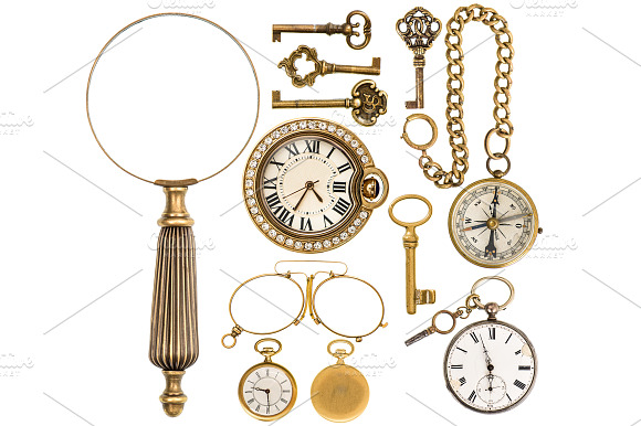 Golden Vintage Accessories preview 2