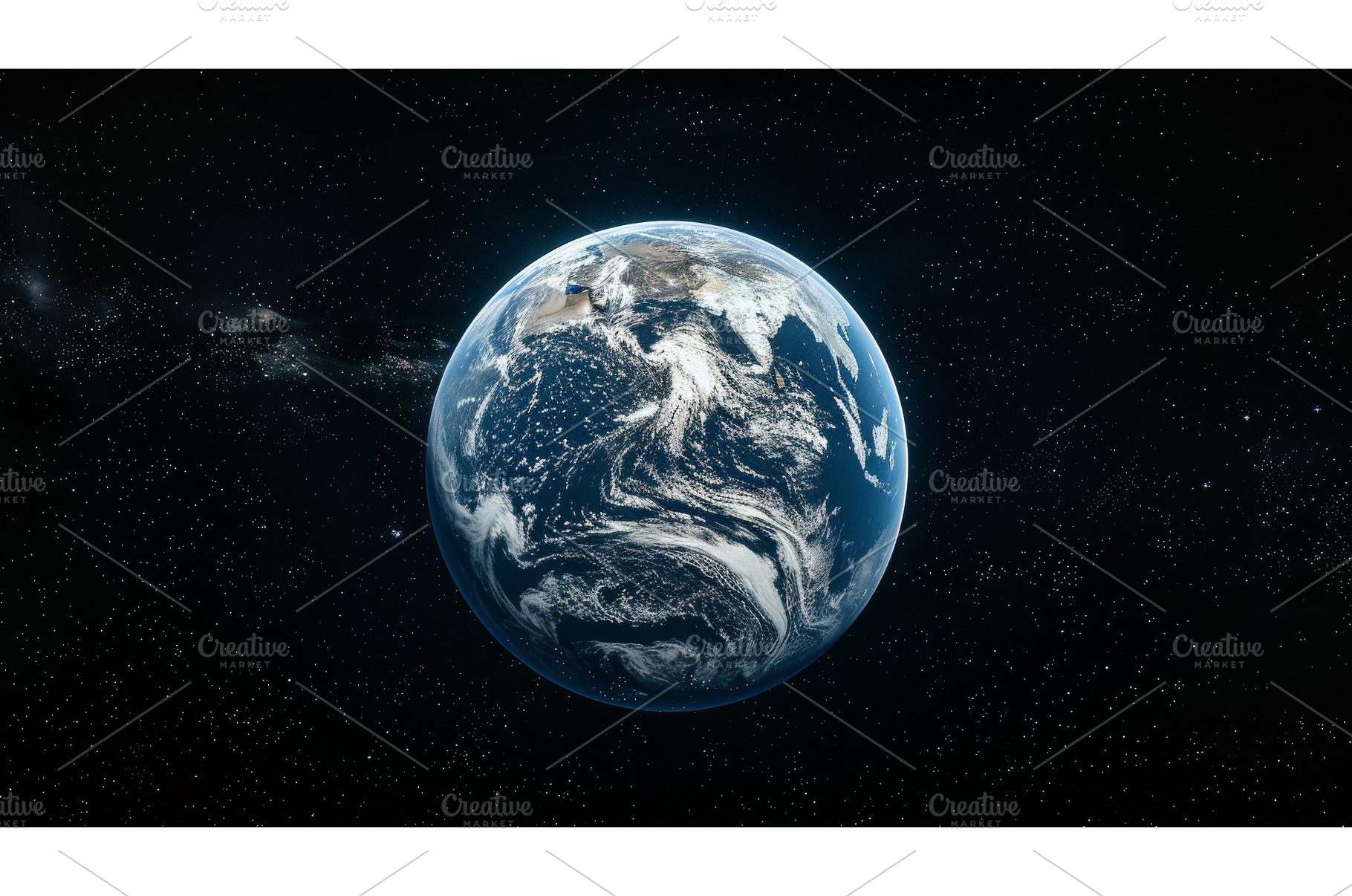 A View of Earth From Space, a Nature Photo by Goinyk