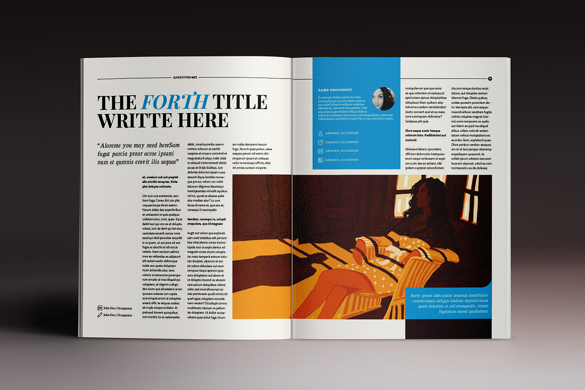 The Sober Magazine, a Magazine Template by Luuqas Design (Photo 1 of 15)