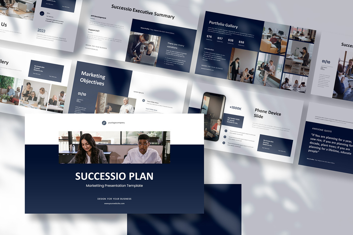 Successio-Business Keynote & GS, a Presentation Template by Raseuki (Photo 1 of 5)