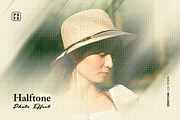 Halftone Photo Effect, a Layer Style Add-On by WudelMbois Studio (Thumbnail 1 of 3)