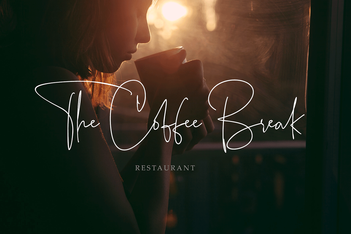 Night Fall, a Script Font by GRAPHICPRESS (Photo 2 of 8)