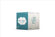 Carton Square Box Mockup, a Packaging Mockup by Illusiongraphic (Thumbnail 4 of 8)
