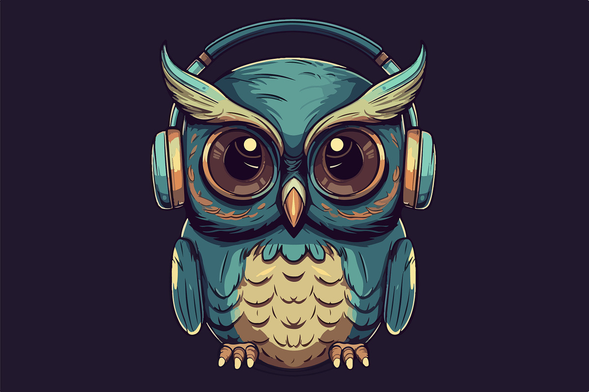 62 t-shirt designs. Big musical bund, an Animal Illustration by Fractal fonts & graphics (Photo 37 of 63)