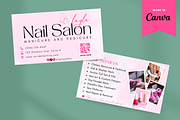 Custom Nail Salon Business Card, a Business Card Template by Elegant_Studio44 (Thumbnail 3 of 6)