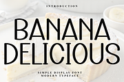 Banana Delicious, a Sans Serif Font by FreshTypeINK (Thumbnail 2 of 7)