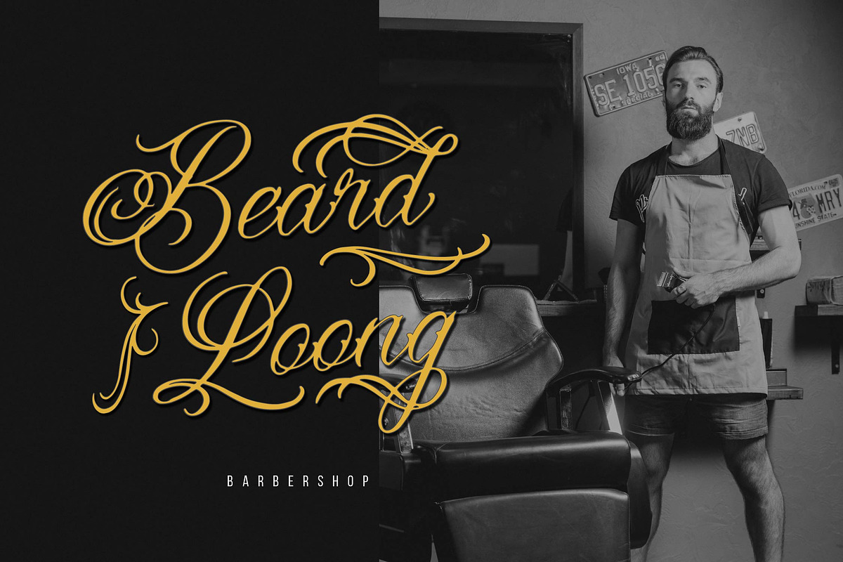 Landog Tlaloc | Tattoo Script Font, a Script Font by Denustudios (Photo 3 of 14)