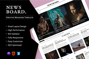 Newsboard - Publisher HTML Template, a HTML Template by AliThemes (Thumbnail 1 of 2)