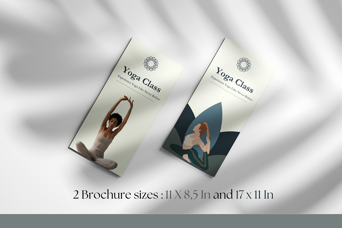 Yoga Studio Trifold Brochure | Canva, a Brochure Template by The Social Stuff (Photo 7 of 9)