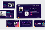 Financial Technology Google Slide, a Presentation Template by SquidPixey (Thumbnail 4 of 6)