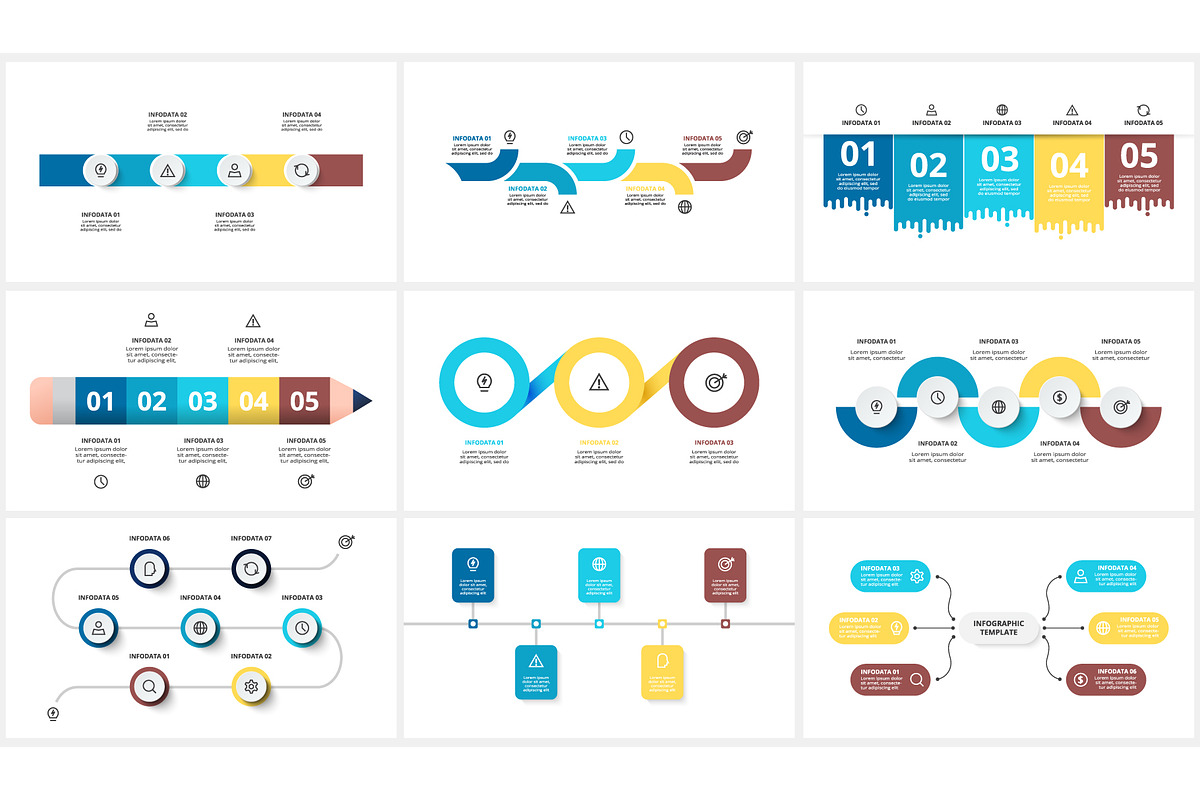 Mix Presentation Canva Template preview 5