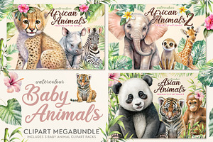 Baby Animals Megabundle