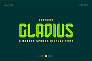 Gladius, a Serif Font by KURO (Thumbnail 1 of 4)