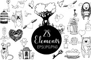 Valentine's Day, an Animal Illustration by Tatiana Davidova (Thumbnail 2 of 6)