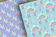 Birthday Party digital papers, a Pattern Graphic by designloverstudio (Thumbnail 5 of 7)