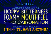 Dutch Courage Draught - Deco by hand, a Handwritten Font by Comicraft Fonts (Thumbnail 4 of 5)