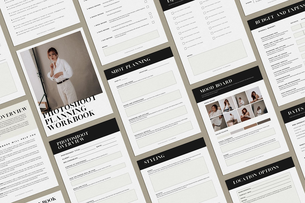 Photography Workbook Template, a Marketing Template by Blush Created (Photo 1 of 9)