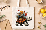 Whimsical Spring Safari Clipart PNG, an Illustration by Canvas Craft (Thumbnail 5 of 7)