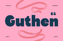CS Guthen – Bold Font
