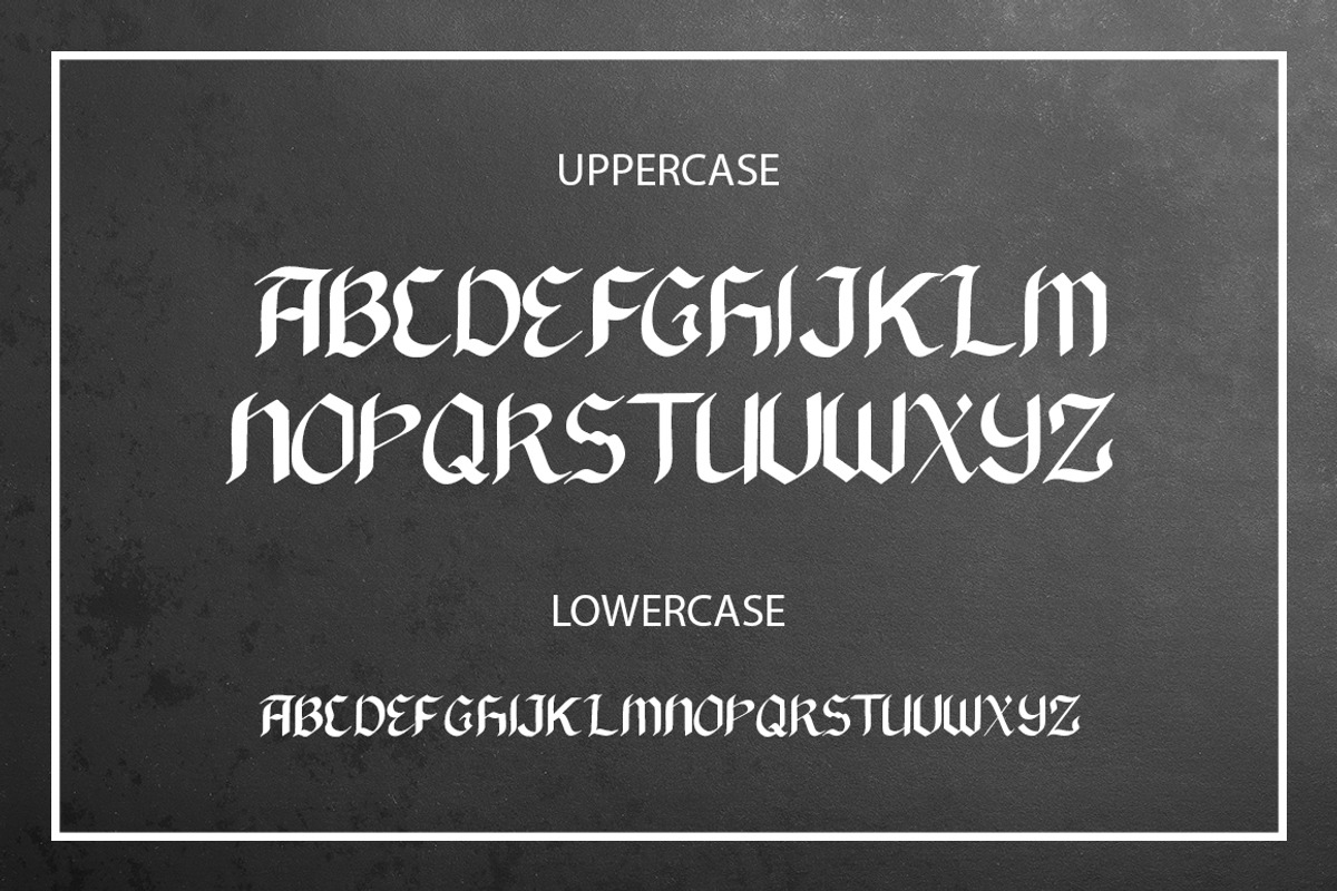 Black Monogram Creator with Frames preview 2