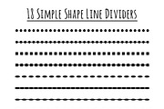 90 Simple Dividers Mega Pack, an Object Graphic by The Digital Download Shop (Thumbnail 4 of 4)