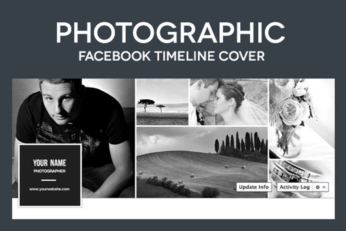 Photographic Facebook Timeline Cover, a Presentation Template by Theme Trunk (Photo 1 of 3)