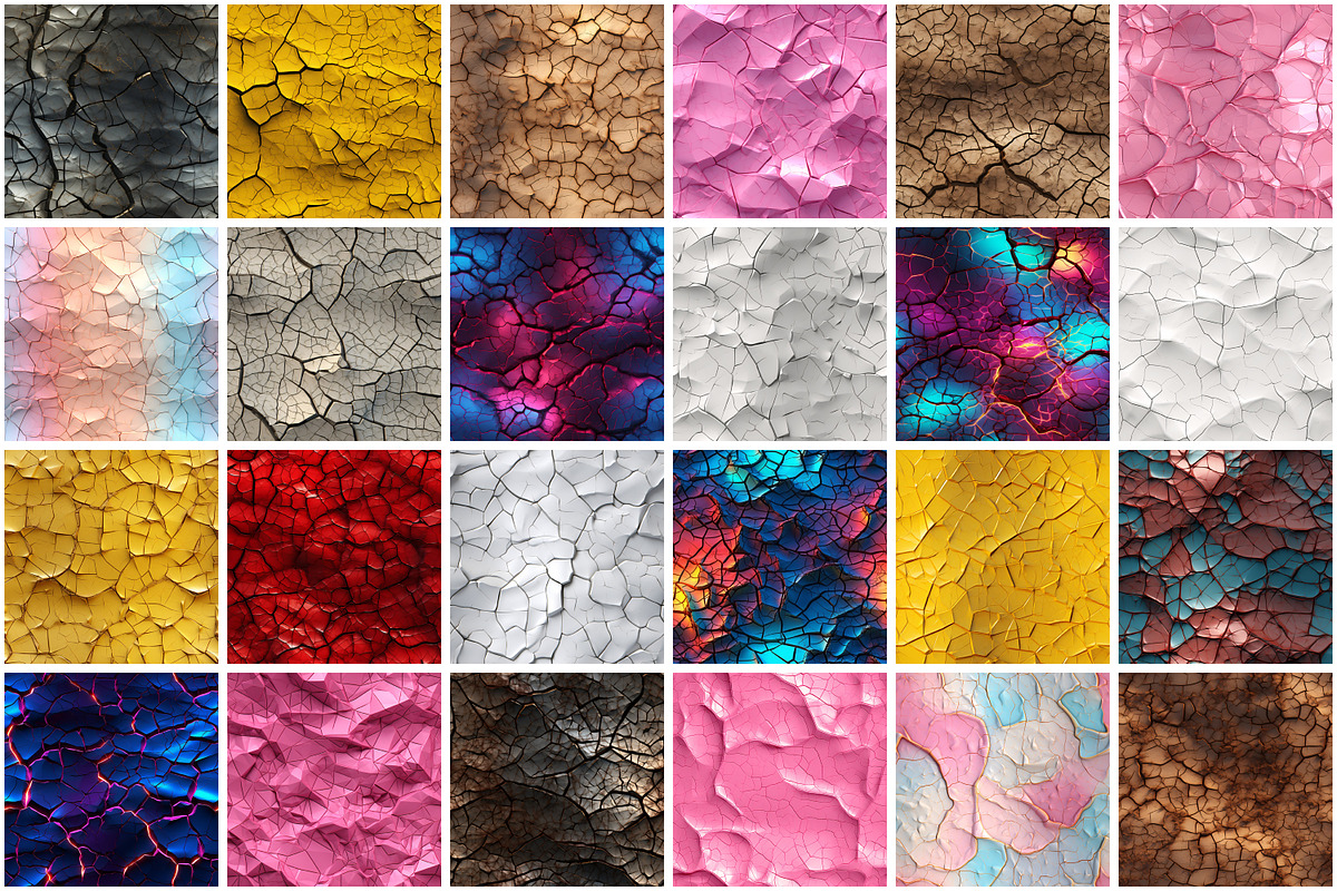 Crack Texture Pattern, a Pattern Graphic by Forhadx5 (Photo 7 of 16)
