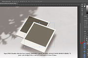Polaroid Photo Mockup Soft Shadow, a Presentation Template by Art-Jek.std (Thumbnail 2 of 2)