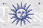 Timeless Engraving Photoshop Brushes, a Brush Add-On by brushapes.com (Thumbnail 6 of 13)