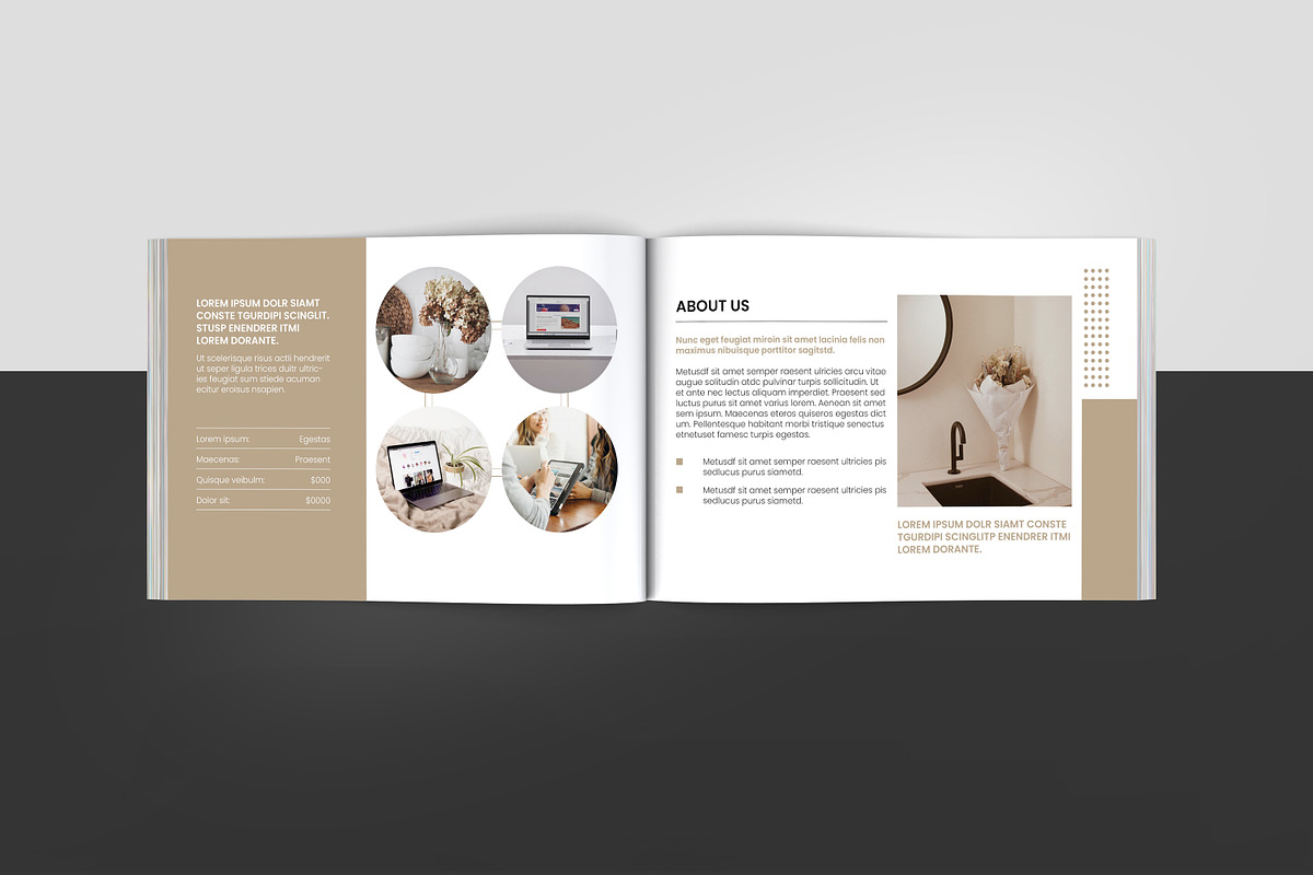 Design Portfolio Template, a Brochure Template by Template Shop (Photo 3 of 11)