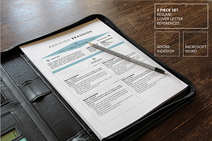 Editable Word and InDesign Resume