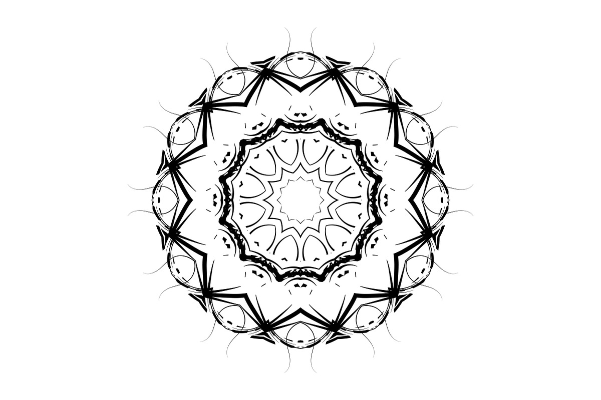 High Quality Mandala Clipart Bundle, a Decorative Illustration by NJ Himel (Photo 93 of 103)