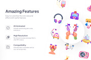 Animated Barbie Icon Set, a Duotone Icon by Prosymbols (Thumbnail 2 of 3)