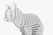 3D Jigsaw Puzzle Cat1, a Furniture 3D Model by akerStudio (Thumbnail 2 of 23)