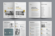 Annual Report Layout, a Brochure Template by ContestDesign (Thumbnail 2 of 3)