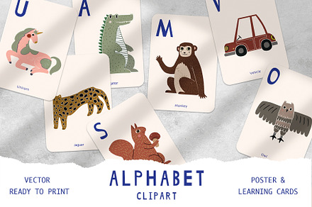 Alphabet clipart