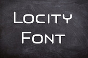 Locity Font, a Sans Serif Font by Ultimate Font Store (Thumbnail 1 of 5)