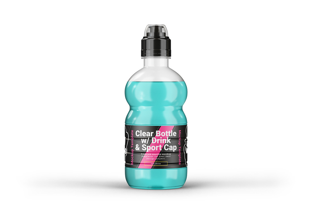Sport Cap Bottle Mockup, a Household Mockup by Se٧enStudio (Photo 2 of 2)